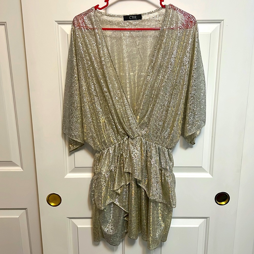 Completely sheer dress